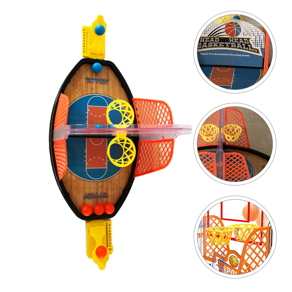 Kids Education Board - 1 セットバスケットボールコートゲームインタラクティブシューティングボードプラスチック教育デスクトップゲーム子供の手と目の調整スポーツプレイ