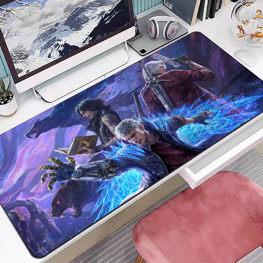Multiplication Table Mat - デビルメイクライ 5 マウスパッド複数のサイズ大型正方形コンピュータオフィスゲームテーブルマットゴム滑り止めマウスパッド