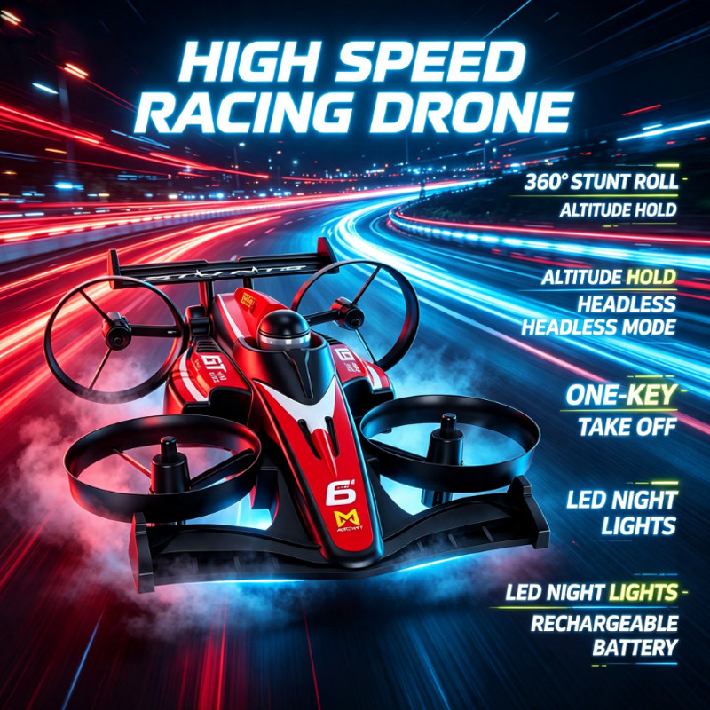 Kids Education Help - 2026 YL61 レーシングカー ランド・エア両用 2.4G RC