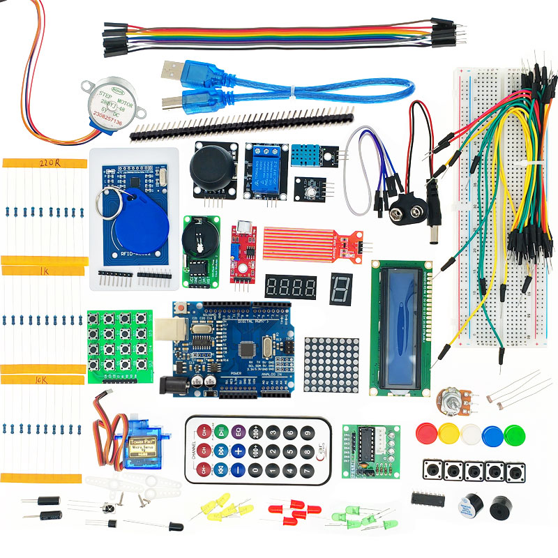 Kids Education Program - Arduinoスターターキット、小売用ボックス入り、学校教育用プログラミングキット、Arduino用教育玩具