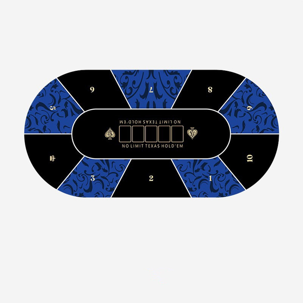 Multiplication Table Mat - 大型テキサスホールデムポーカー用ラバーマット、テーブルクロス、テーブルクッション、チップ、トランプ、テーブルマット（複数サイズあり）