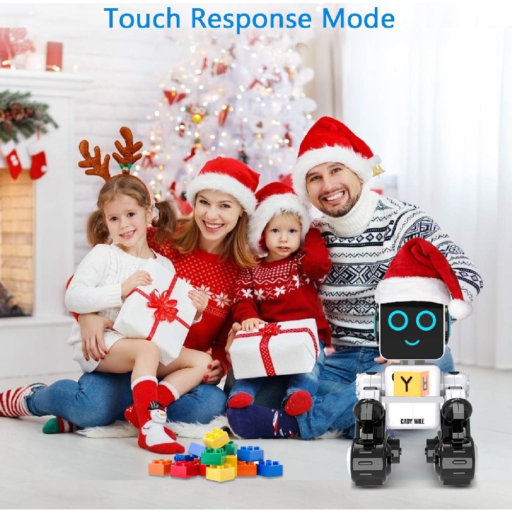 Kids Education In Us - 歌って踊るAIロボットおもちゃ 子供向け スマートRCロボット タッチ＆サウンドコントロール ロボティクス インテリジェント