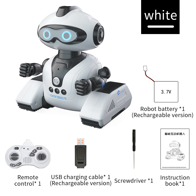 Kids Education Program - ミニ RC ロボット子供用ロボットセンシングインテリジェントおもちゃプログラミング教育音楽ダンスロボットジェスチャーリモコンロボットおもちゃ子供用