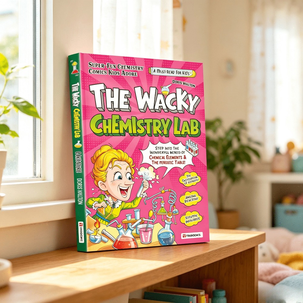 Kids Education Books - 「The Wacky Chemistry Lab English Kids