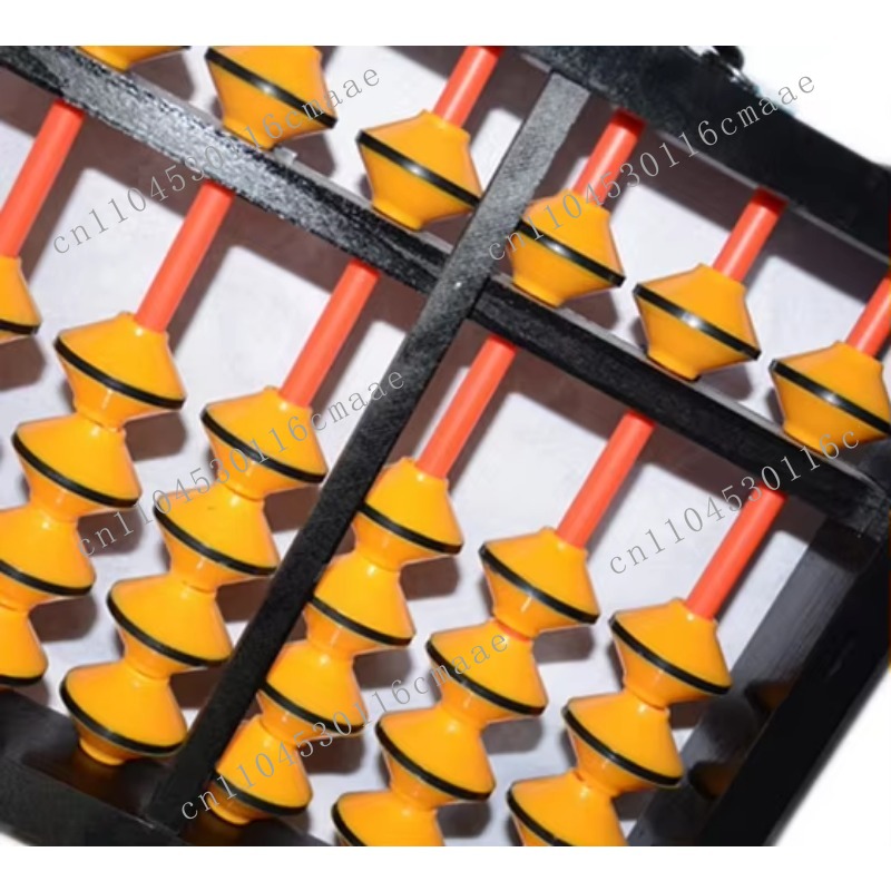 Abacus Counting Bead - 教育用教師玩具 13ローププラスチックアルファベットビーズそろばん数学玩具 カウントラック 教材そろばん CBL3529