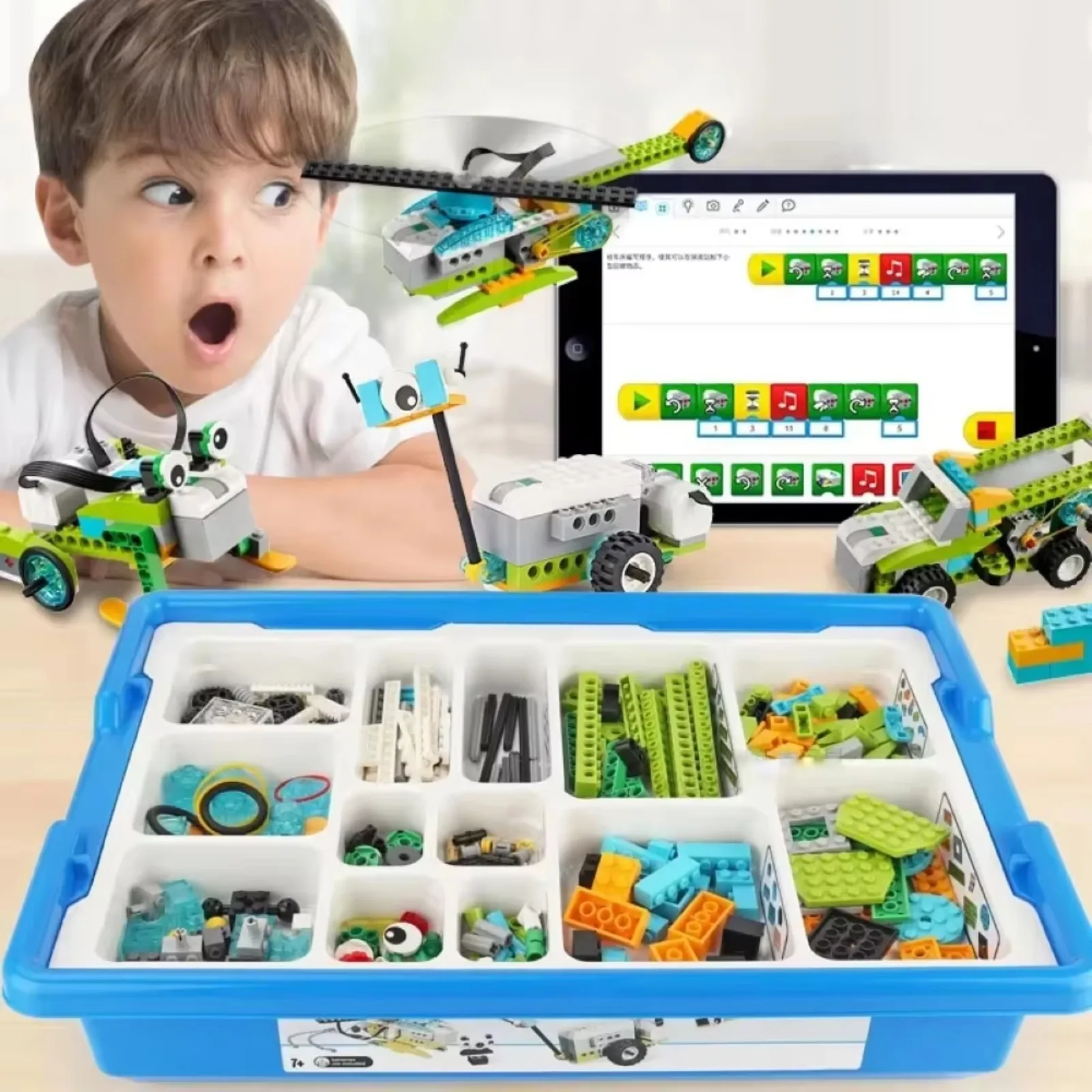 STEM教育用ブロックキット 280ピース 電子センサー付き - Kids Education Program のレビューと価格