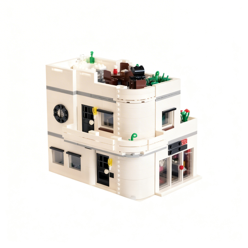 2259ピース MOC バウハウス モジュラーモデル 組み立 - Kids Education In Us のレビューと価格