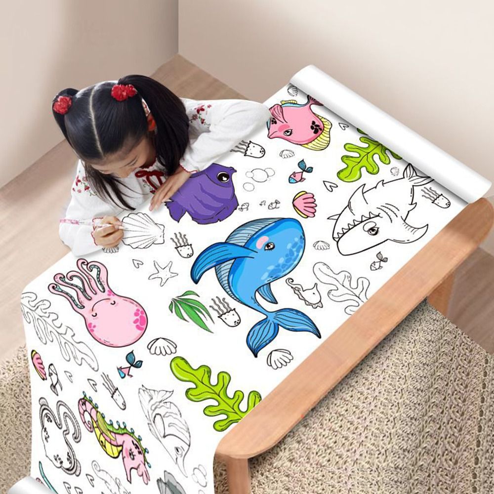 ウォールステッカー グラフィティスクロール カラーフィリング - Kids Education Laptop のレビューと価格