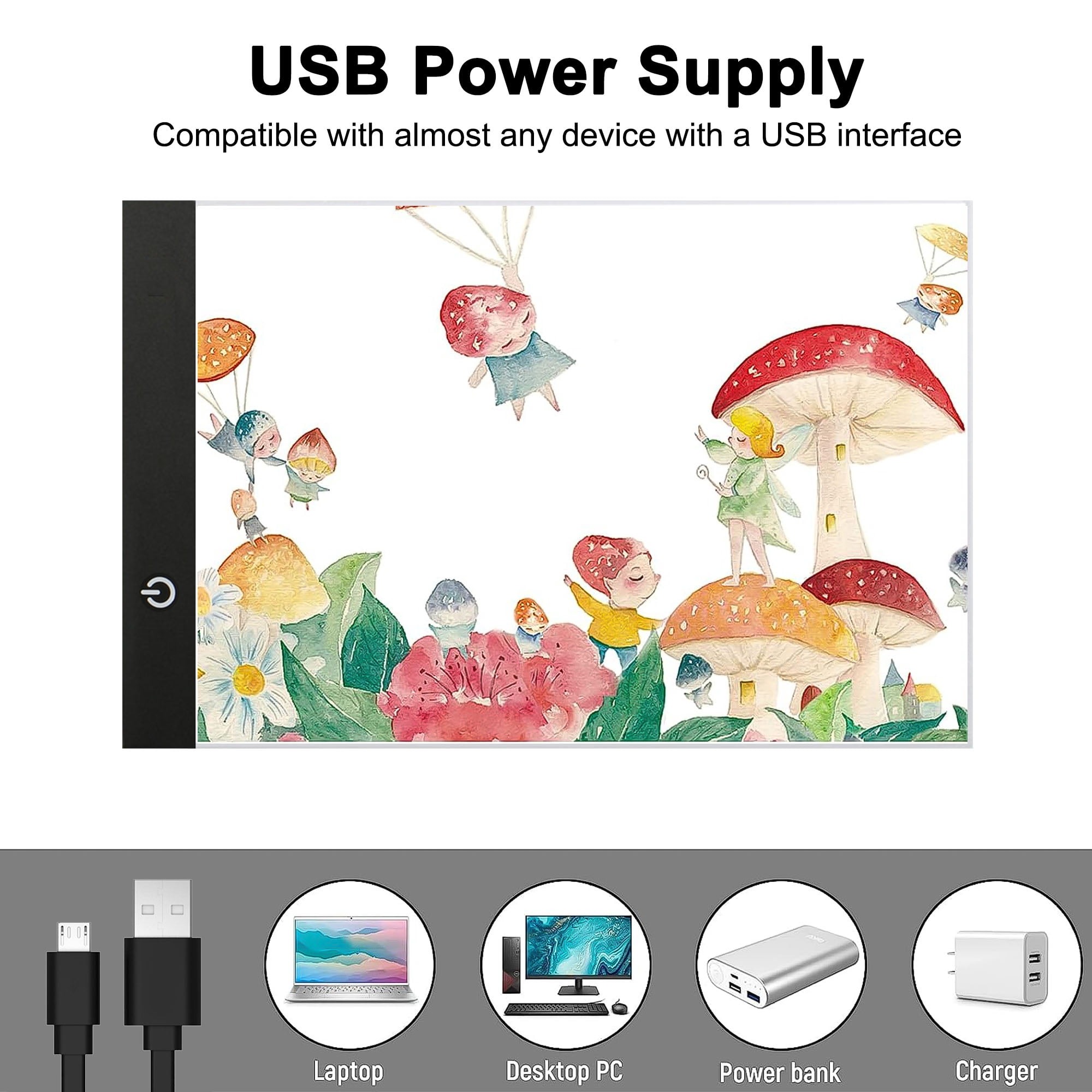 LED描画コピー台 3段階調光ボードテーブル アニメーション - Kids Education Tablet のレビューと価格