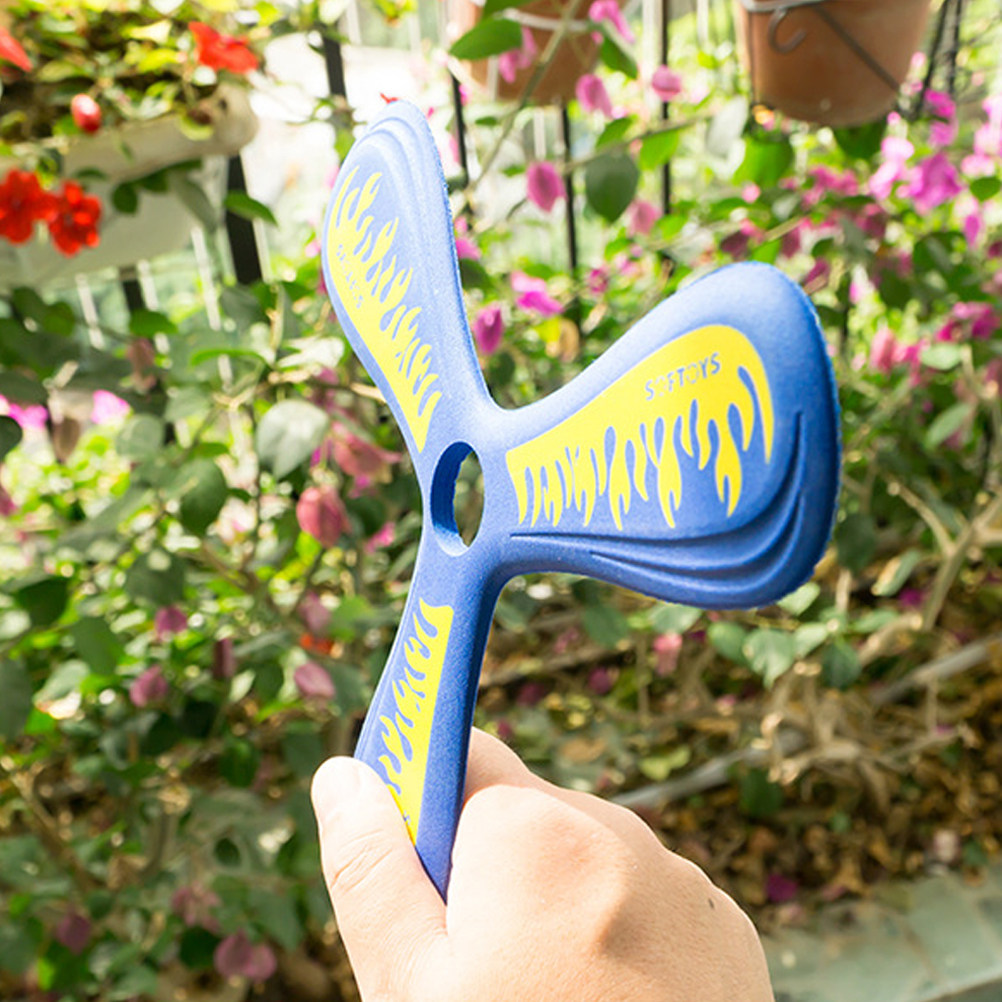 カラフルなエヴァ子供用ブーメラン 軽量 減圧 アウトドアレク - Kids Education Recreation のレビューと価格