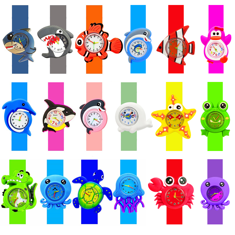 子供のための漫画の時計,赤ちゃんのためのおもちゃのブレスレッ - Kids Educational Watch のレビューと価格