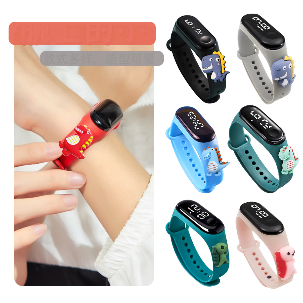    美しい恐竜ワールド子供用腕時計、幼児学習時間のおもち - Kids Educational Watch のレビューと価格