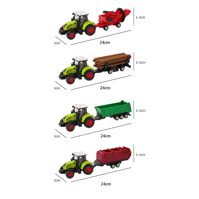 キッズファームトラクターおもちゃの車、慣性農業トラック、収穫 - Kids Education Login のレビューと価格