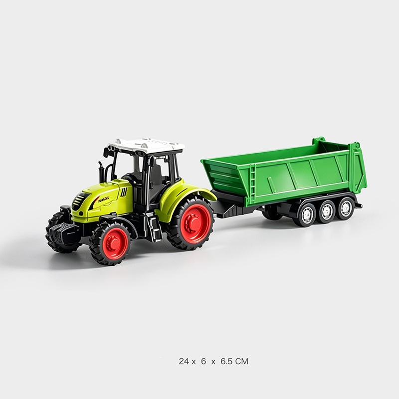 キッズファームトラクターおもちゃの車、慣性農業トラック、収穫 - Kids Education Login のレビューと価格