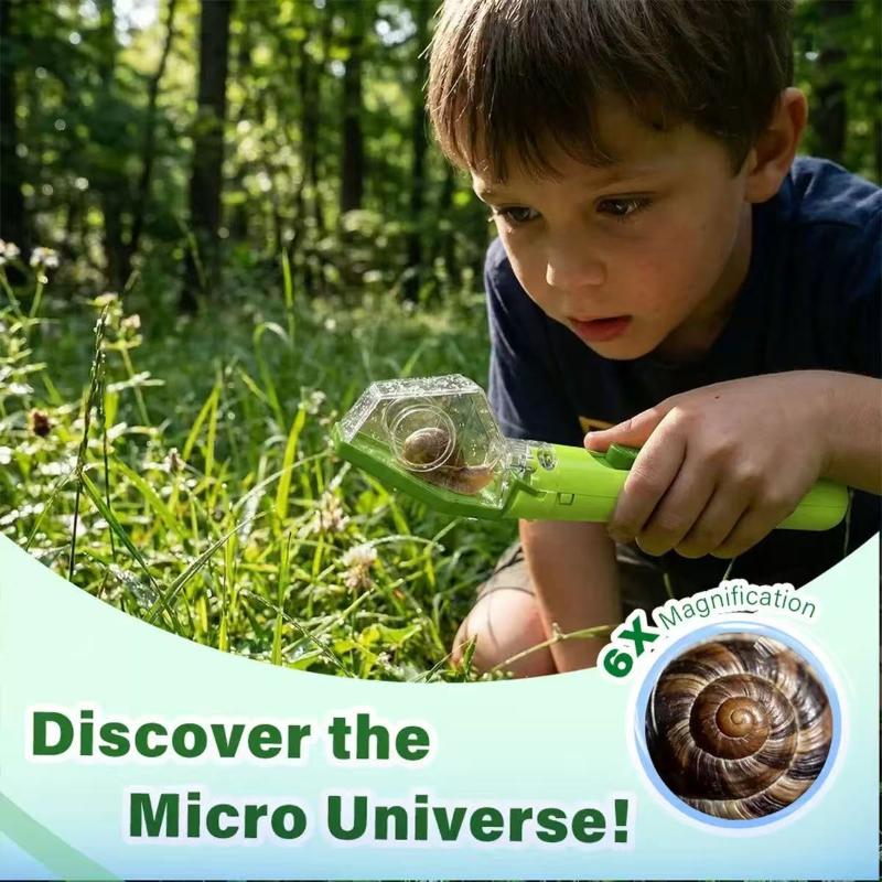 2倍拡大鏡 バグキャッチャー 昆虫観察器 屋外教育用ボックス - Kids Outdoor Education のレビューと価格