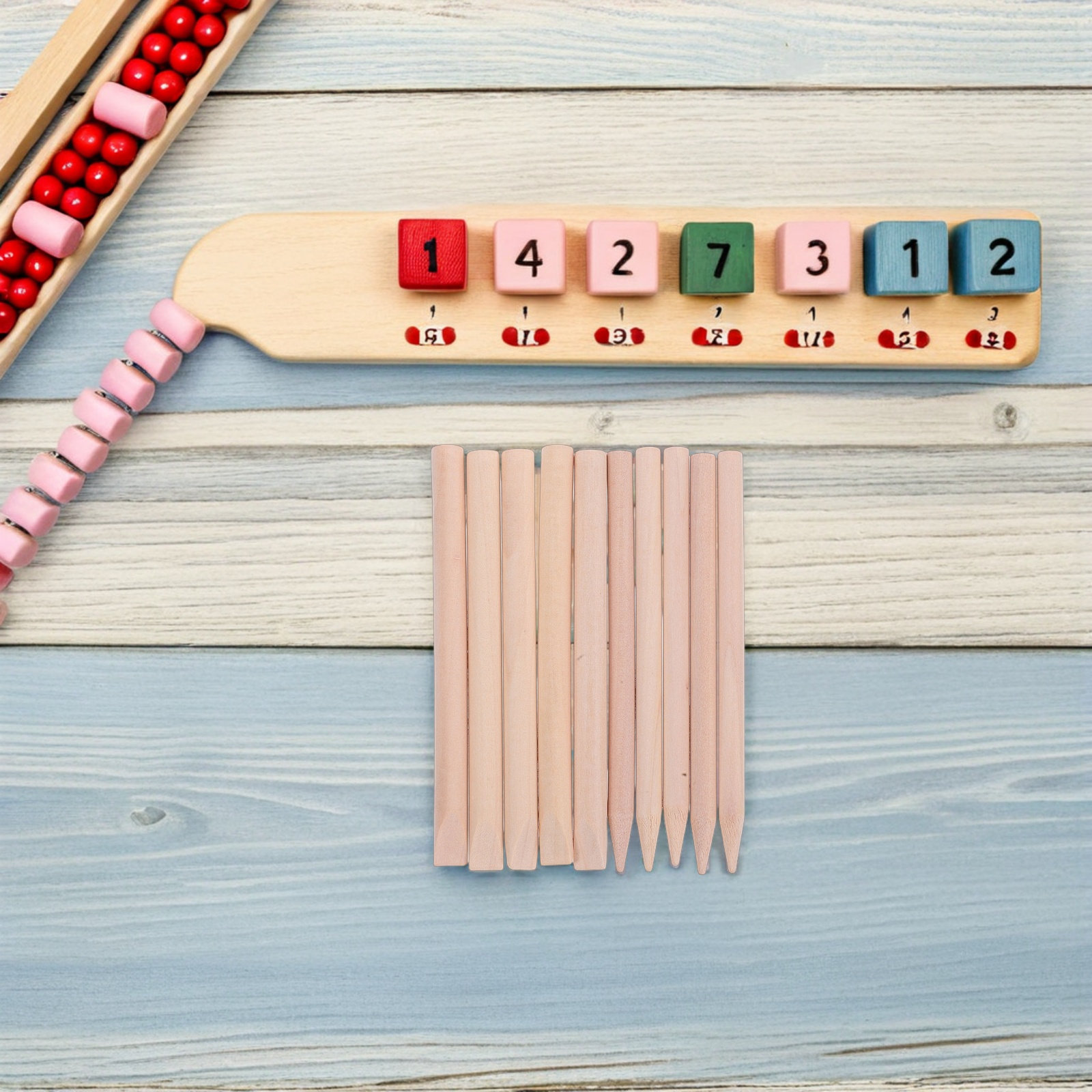 10個入り子供用発掘ツールセット ミニ木製ノミ 安全な丸みを - Kids Education Tools のレビューと価格
