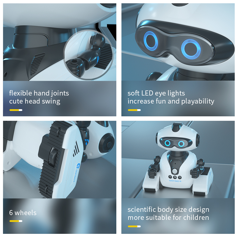 ミニ RC ロボット子供用ロボットセンシングインテリジェント - Kids Education Program のレビューと価格