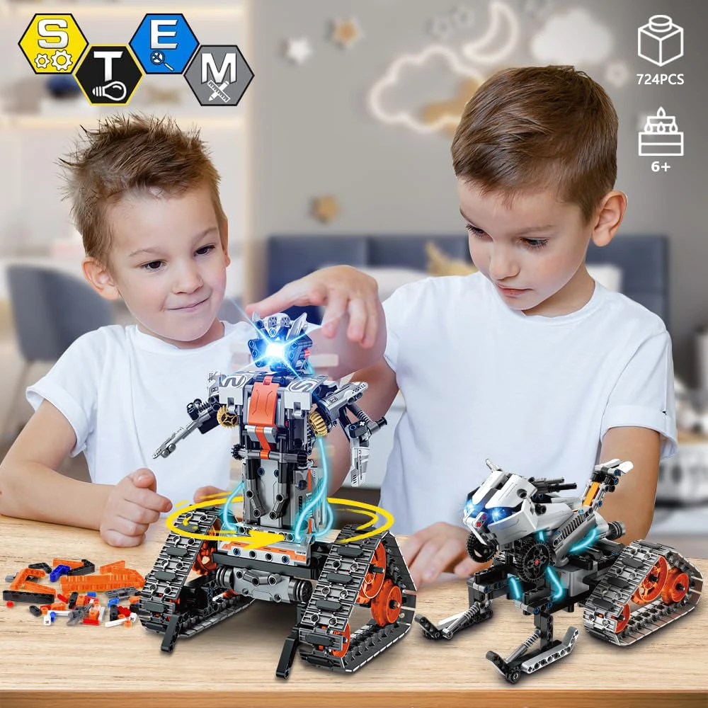 622個 4-in-1 リモコンプログラミングロボット 組み - Kids Education Program のレビューと価格