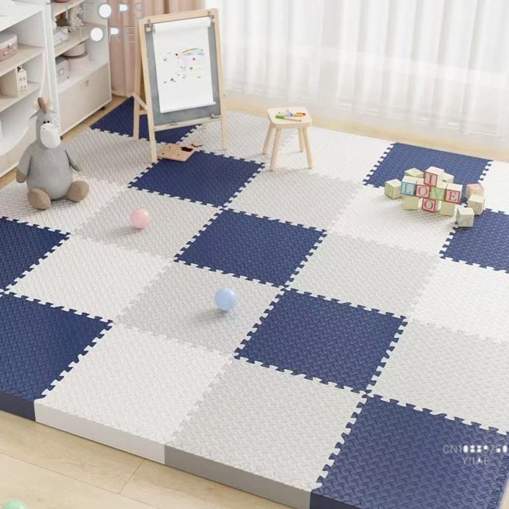 8枚入りパック 2.5cm厚 ベビー プレイマット 滑り止め - Kids Education Help のレビューと価格