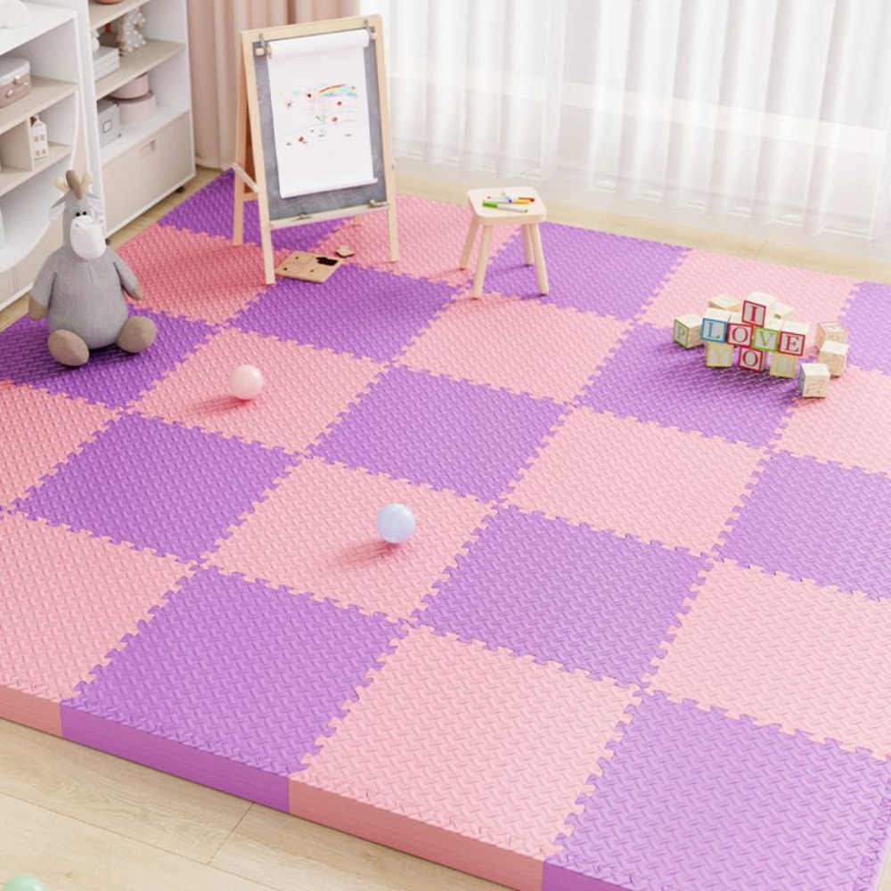 8枚入りパック 2.5cm厚 ベビー プレイマット 滑り止め - Kids Education Help のレビューと価格