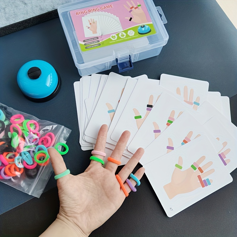 子供指リングボードゲームカラーマッチングおもちゃインタラクテ - Kids Education Board のレビューと価格