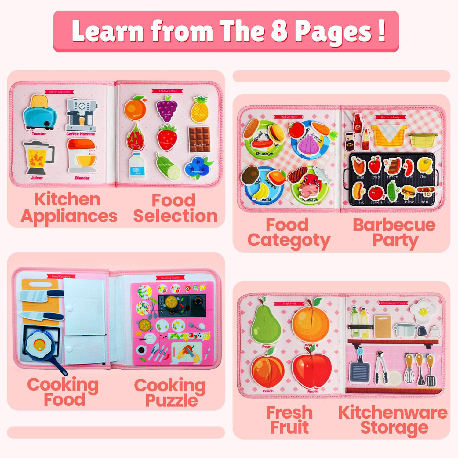 幼児ビジーボードモンテッソーリおもちゃビジーブック教育学習感 - Kids Education Books のレビューと価格