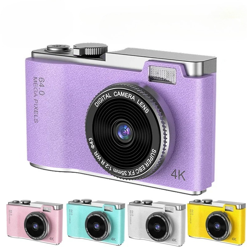 デジタルカメラ 4K HD キッズカメラ 48MP オートフ - Kids Education Images のレビューと価格