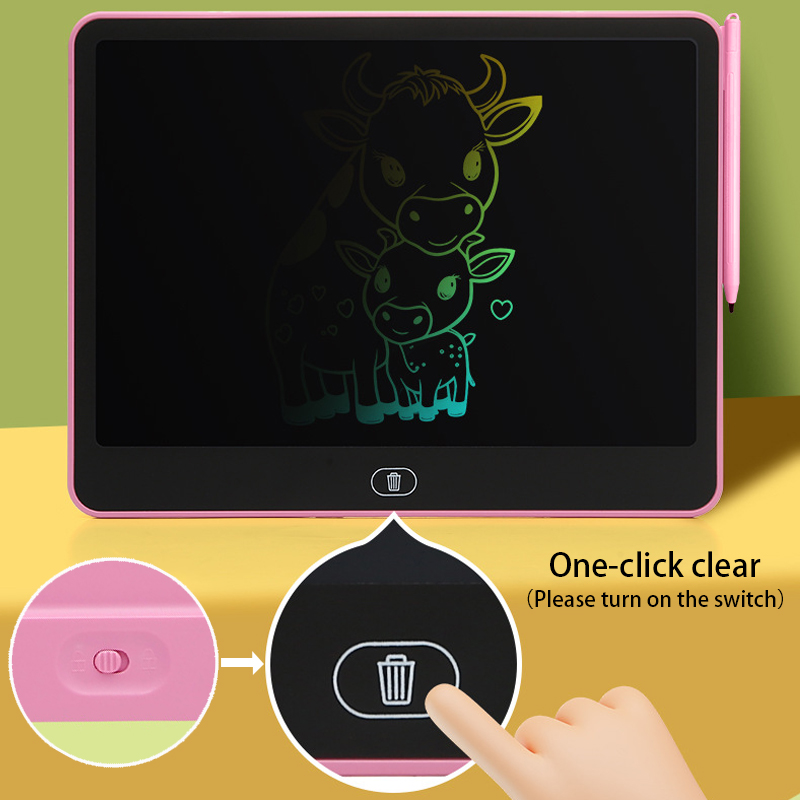 13/16 インチ液晶描画タブレットライティングボードカラー - Kids Education Tablet のレビューと価格