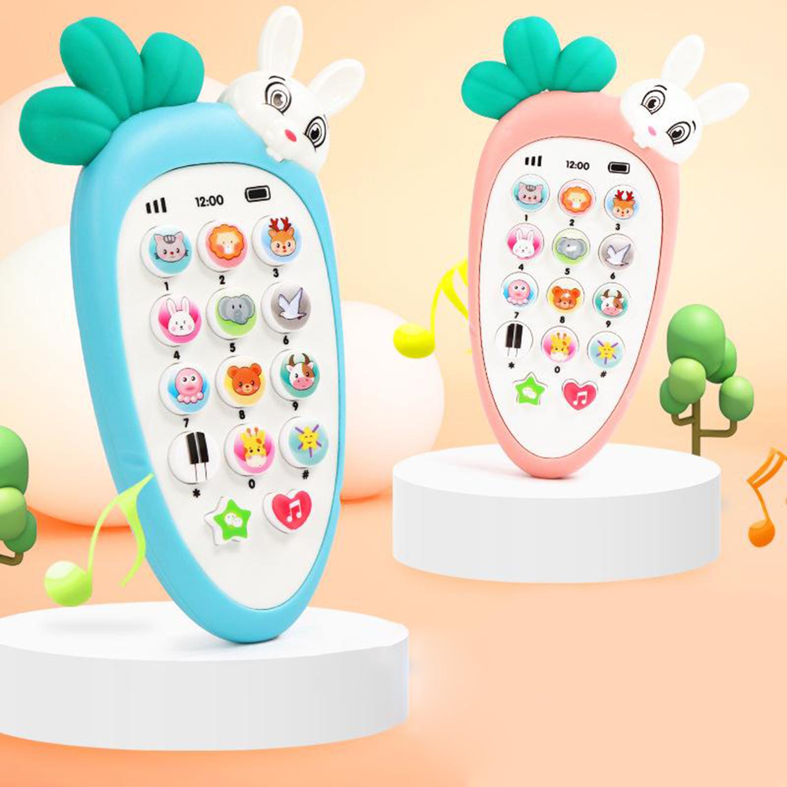 5x 電話おもちゃ 学習用早期教育電話 シリコンカバー付き  - Kids Education Help のレビューと価格