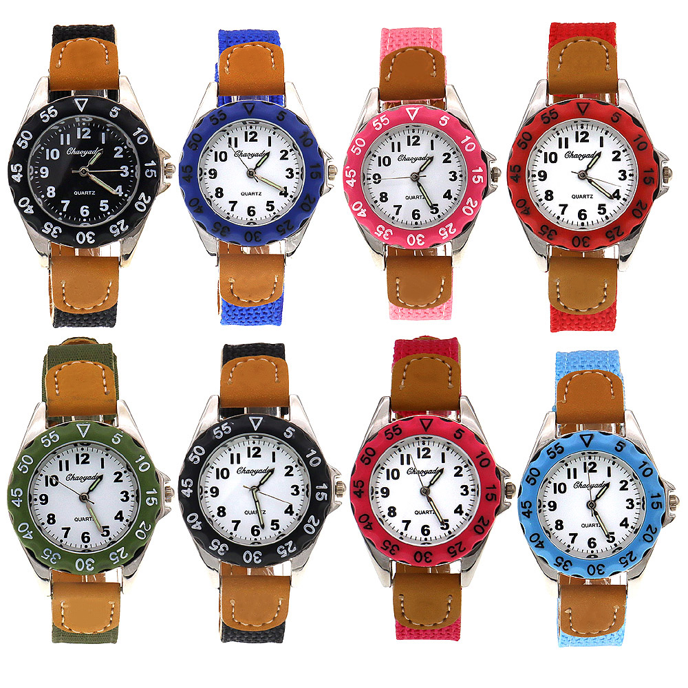 高品質少年時計ガールキッズ子供のギフト学習時間家庭教師学生ク - Kids Educational Watch のレビューと価格