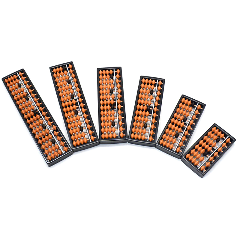 そろばん 7/9/11/13/15/17桁棒標準ブラウンビー - Abacus Counting Bead のレビューと価格