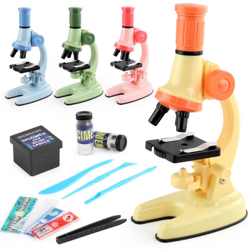 子供用科学顕微鏡 LEDライト HD教育STEM玩具 子供の - Kids Education Tools のレビューと価格