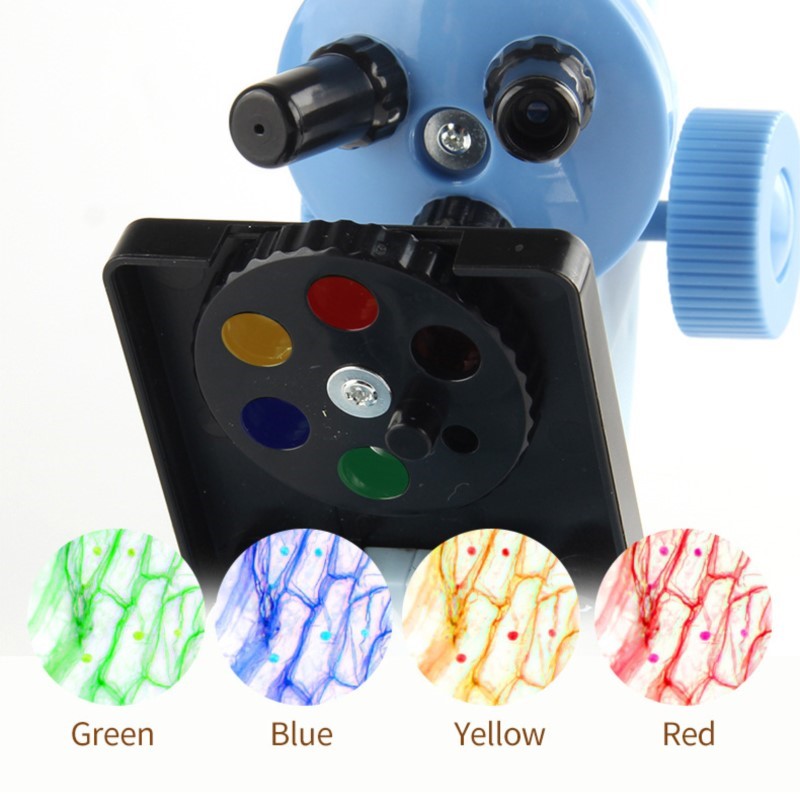 子供用科学顕微鏡 LEDライト HD教育STEM玩具 子供の - Kids Education Tools のレビューと価格