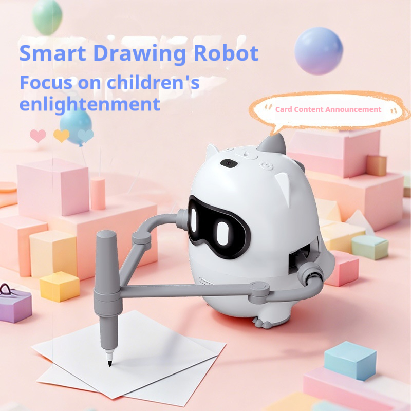 一般的なスマート恐竜描画ロボットインテリジェント早期教育玩具 - Kids Education In Us のレビューと価格