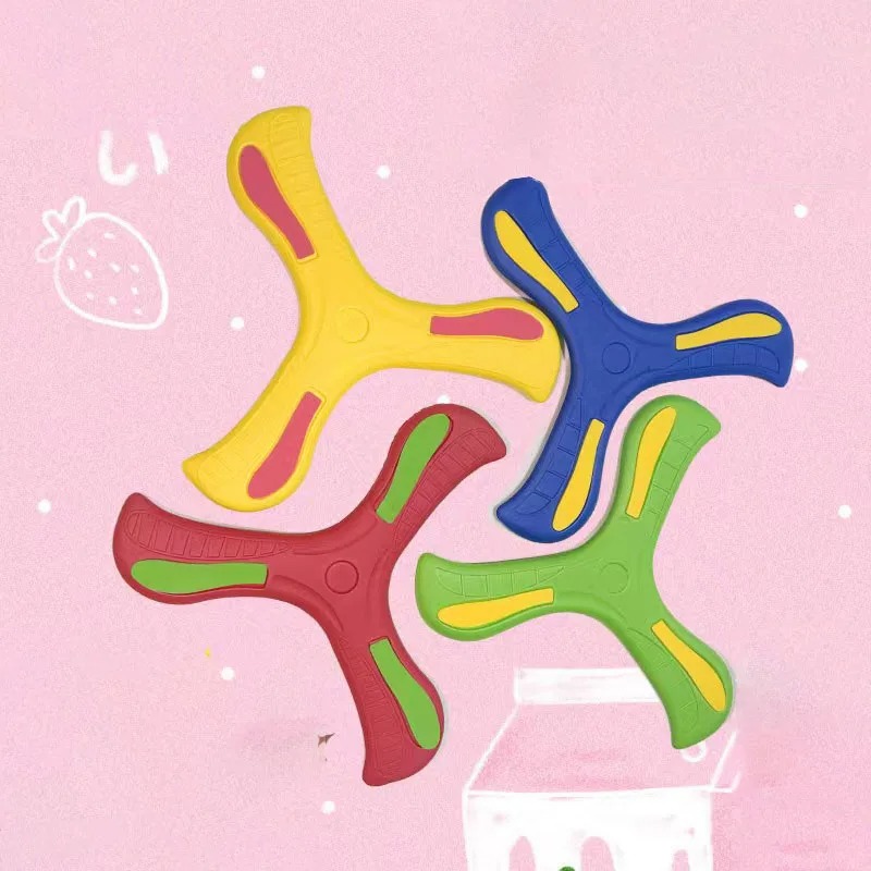 子供ブーメランソフト三つ葉クロス大人子供インタラクティブ屋外 - Kids Outdoor Education のレビューと価格