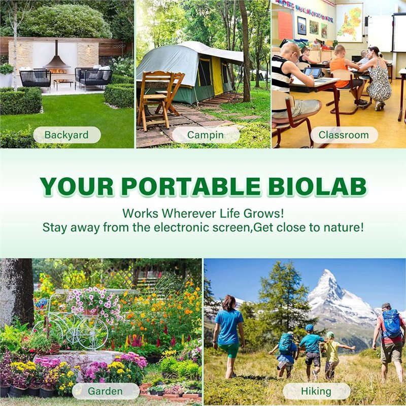 子供用バグキャッチャー - 虫捕りキット、6倍拡大鏡付き - - Kids Outdoor Education のレビューと価格