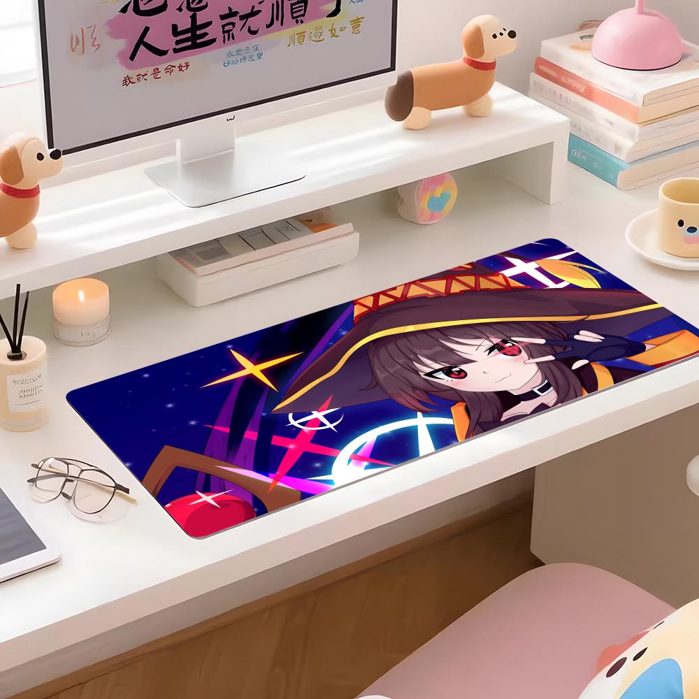 めぐみんアニメマウスパッド複数のサイズ大型正方形コンピュータ - Multiplication Table Mat のレビューと価格