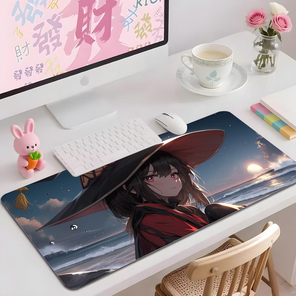めぐみんアニメマウスパッド複数のサイズ大型正方形コンピュータ - Multiplication Table Mat のレビューと価格