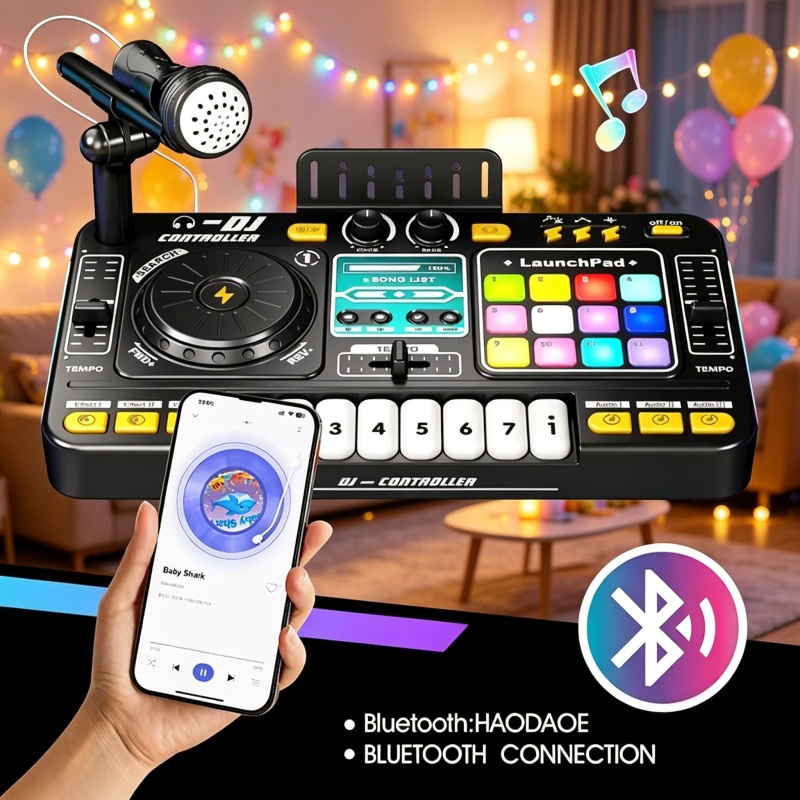 シミュレーション DJ ミキサーコントローラーおもちゃ子供の - Kids Education Bd のレビューと価格